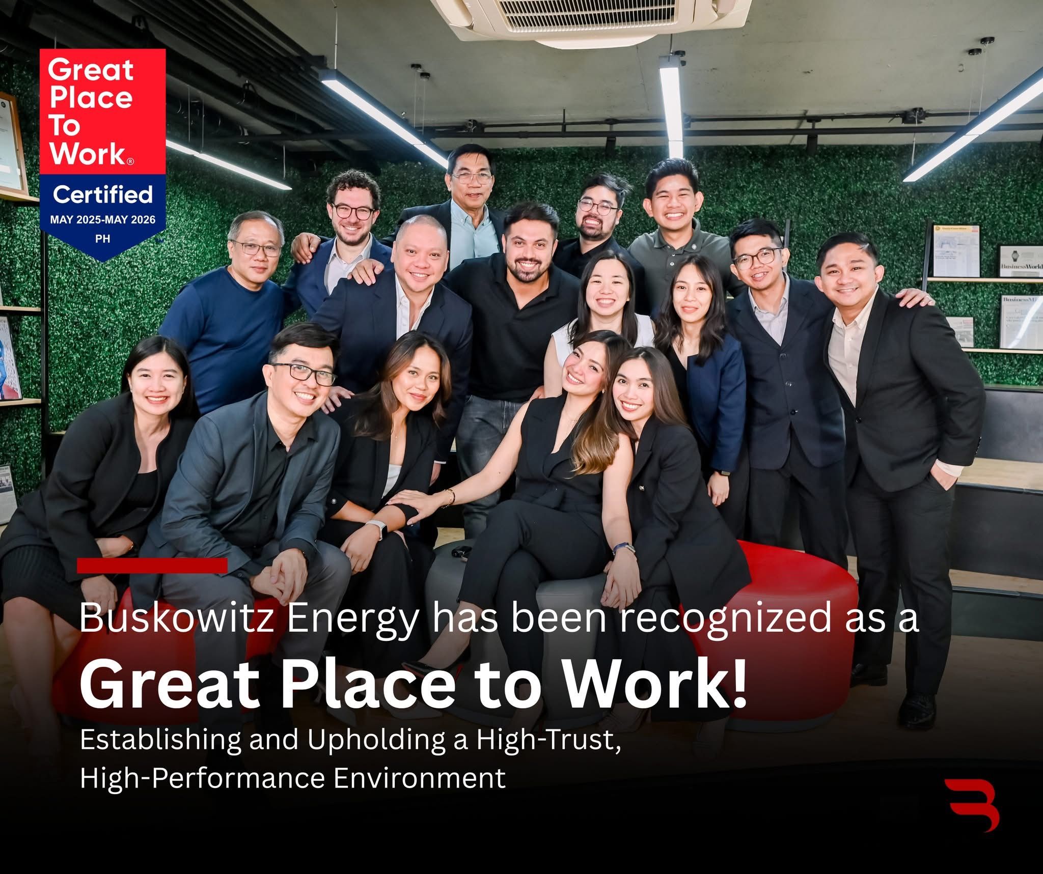 Great Place to Work Certified 2025