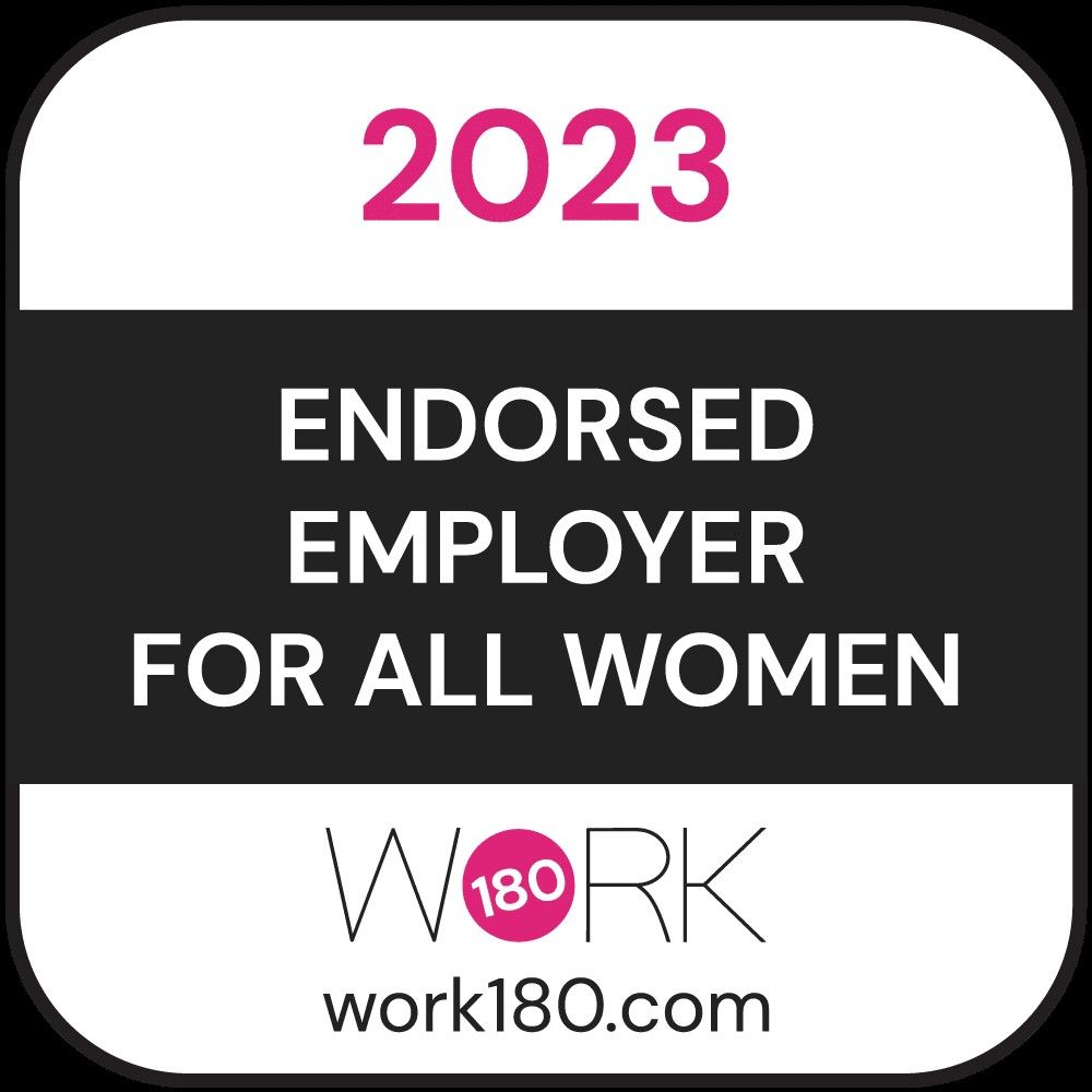 Work180 - Endorsed Employer for all women 2023