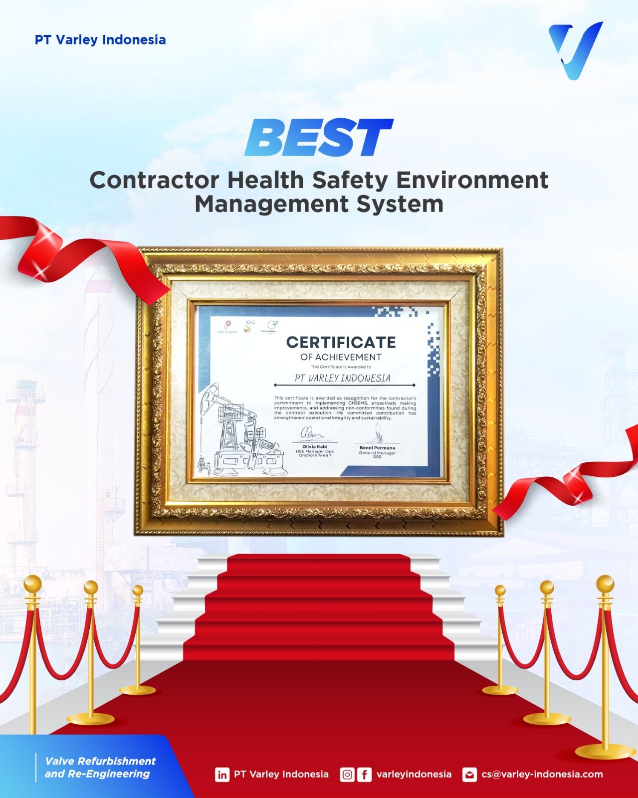 Best Contractor HSE Management System 2024