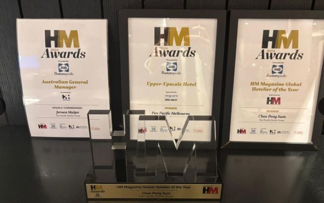Pan Pacific Melbourne, Upper Upscale Hotel at the HM Awards Australia 2024 & 2025