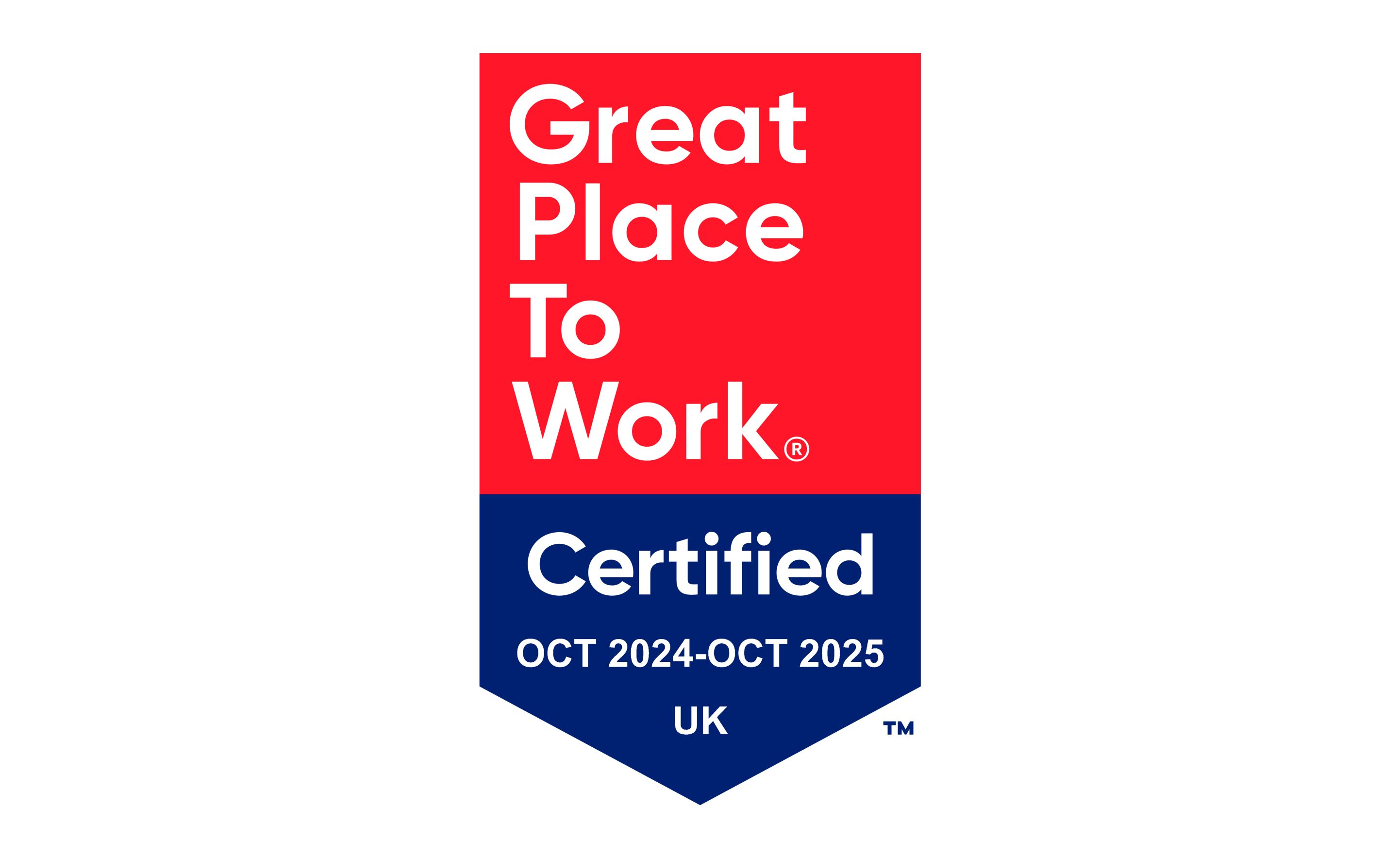 The Great Place To Work® Certification 2024 2024