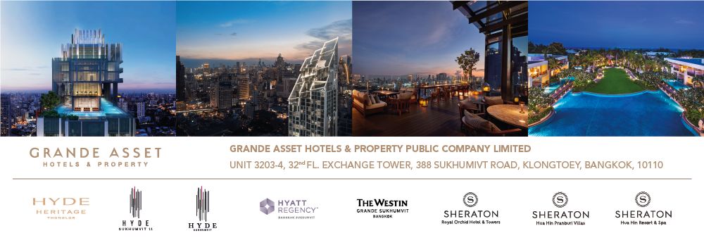 Grande Asset Hotels And Property Public Co., Ltd.'s banner