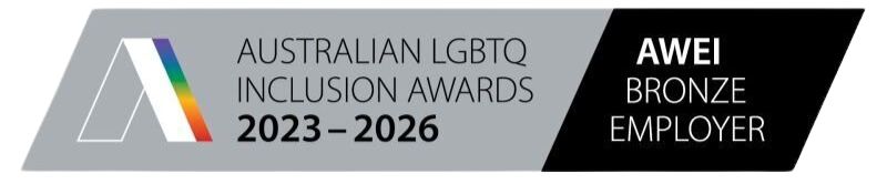 Bronze Employer in the Australian Workplace Equality Index (AWEI) 2023