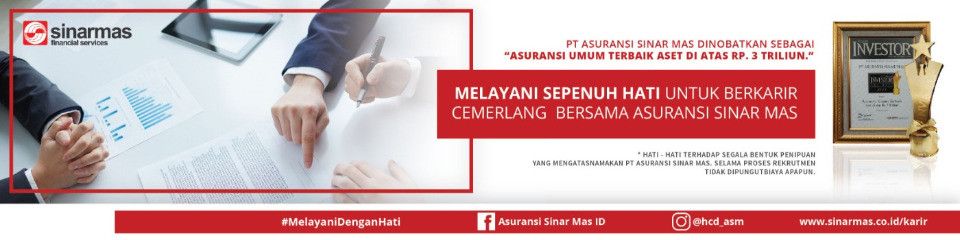 Sinarmas Insurance job openings and vacancies | JobStreet