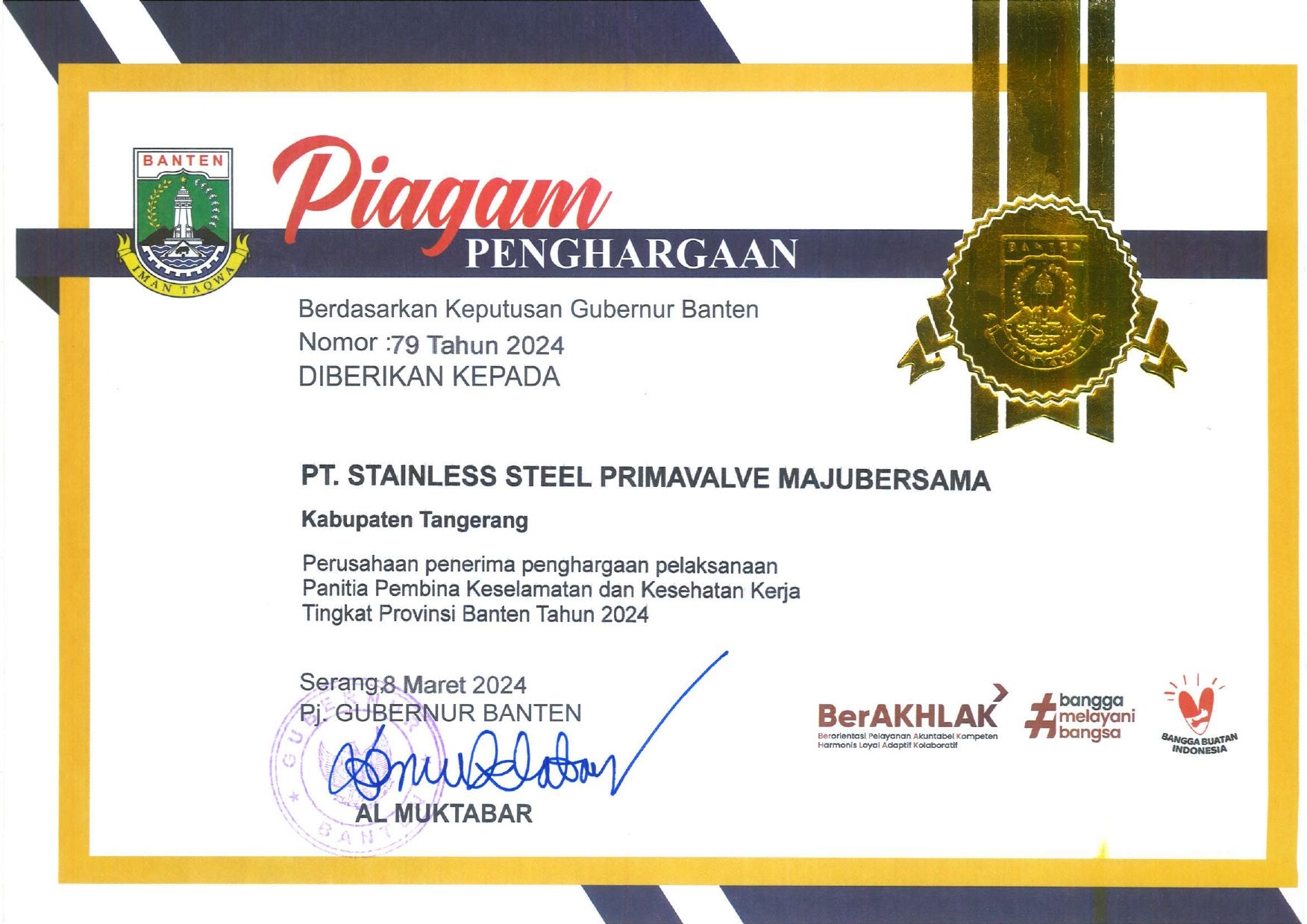 P2K3 AWARD 2024