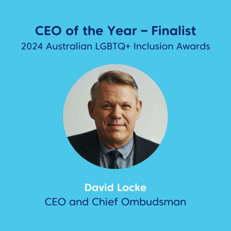 CEO of the Year - Australian LGBTQI+ Inclusion Awards 2024