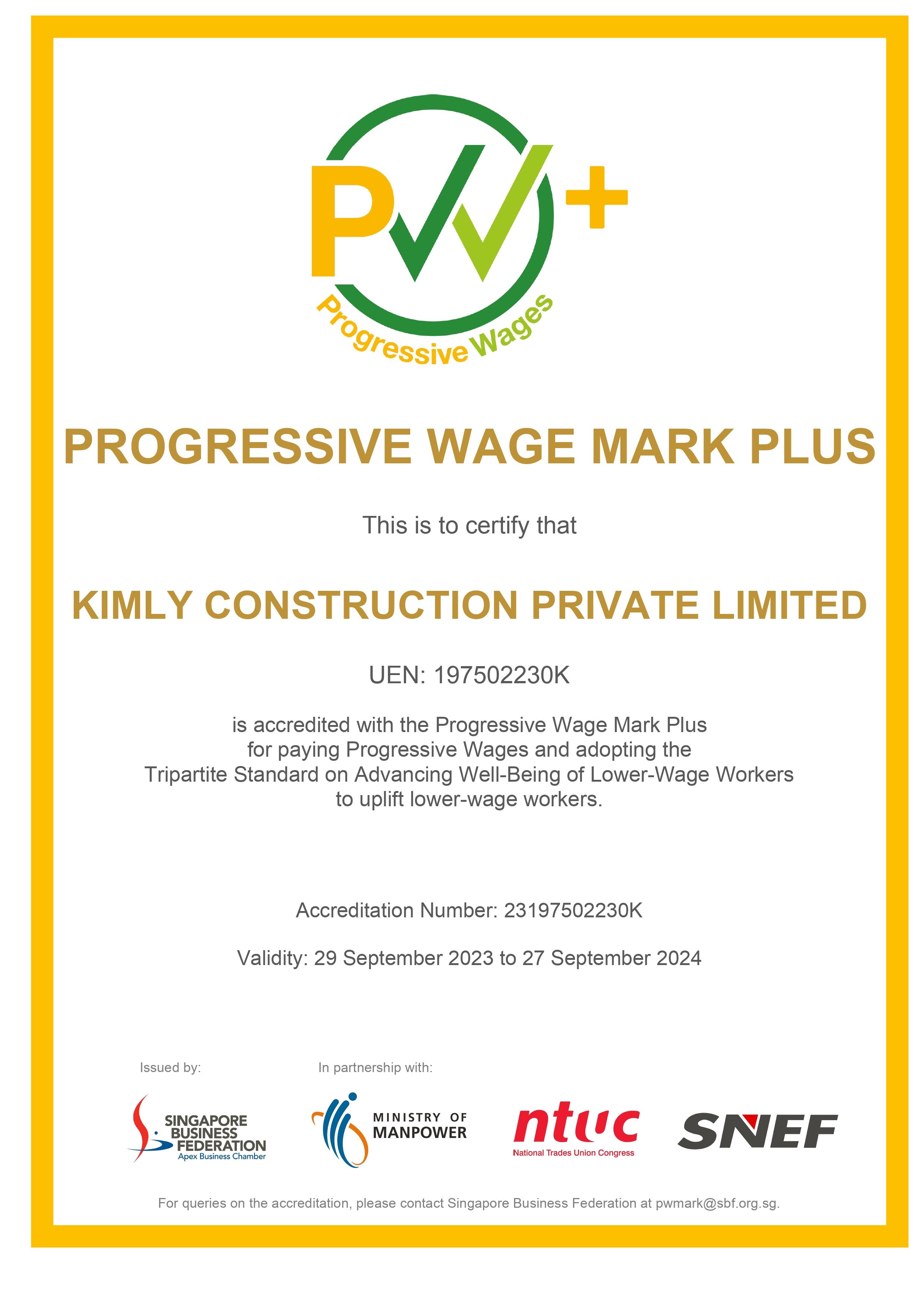 Working at Kimly Construction Pte Ltd company profile and information