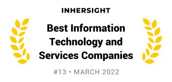 Inhersight: Best Information Technology and Services Company 2022