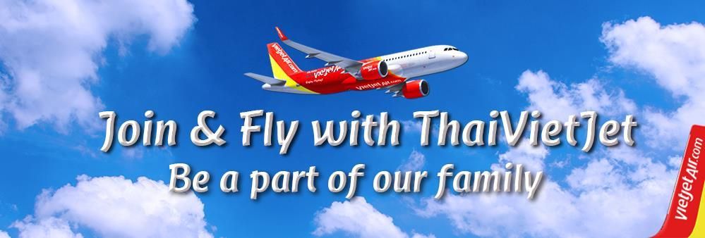 Thai VietJet Air Joint Stock Company Limited's banner