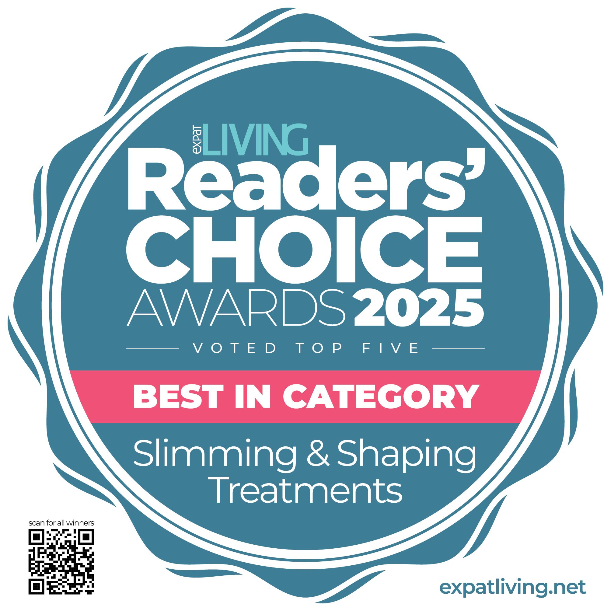 Best Slimming and Shaping Treatments - Expat Living Readers’ Choice Awards 2025