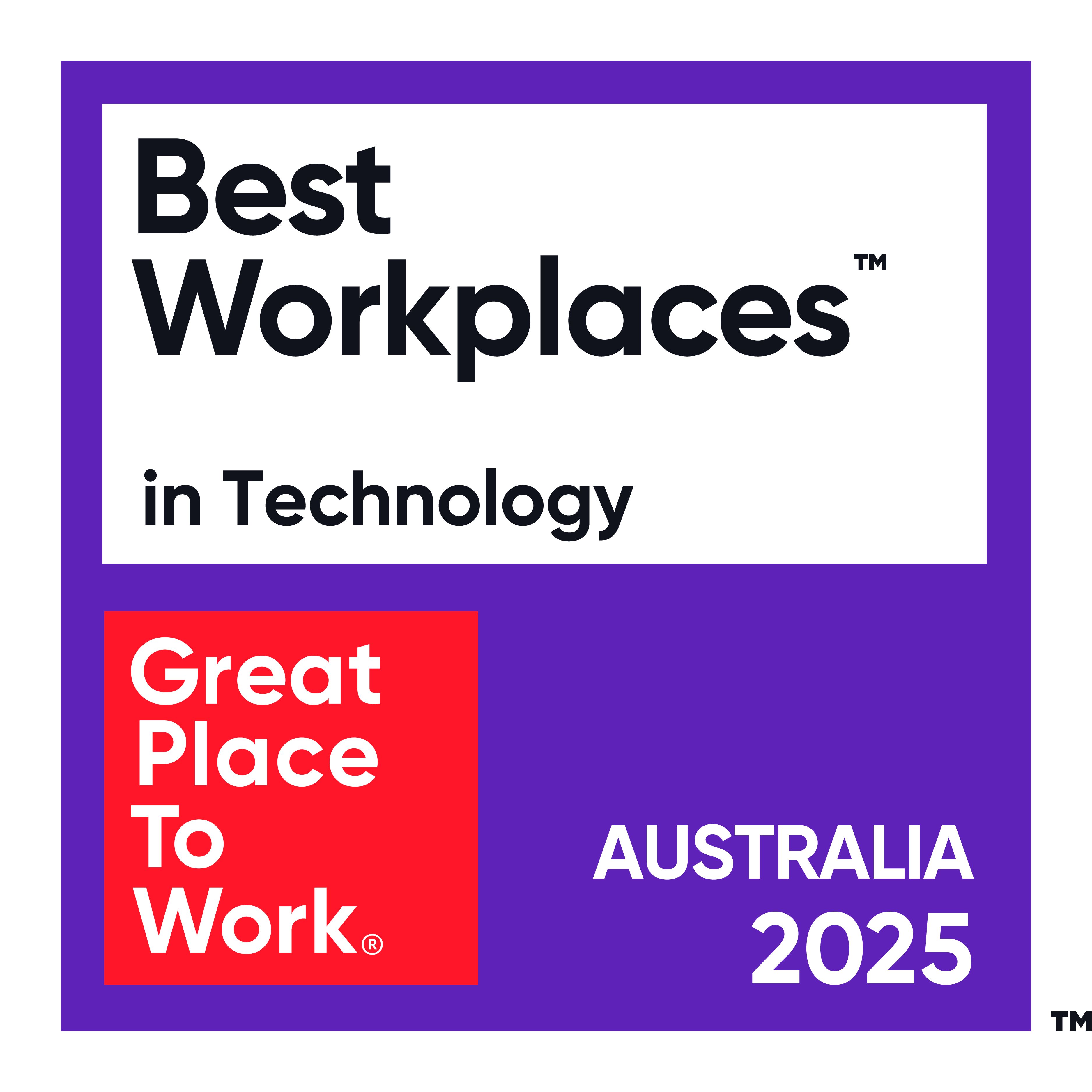 Best Workplaces in Technology 2025