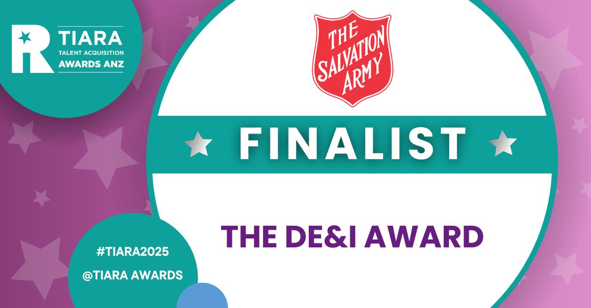 TIARA Talent Acquisition Awards ANZ Finalist DE&I 2025