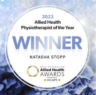 Allied Health Physiotherapist of the Year - Natasha Stopp 2023