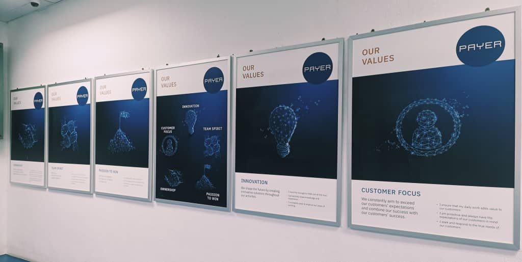 Company's culture and value information