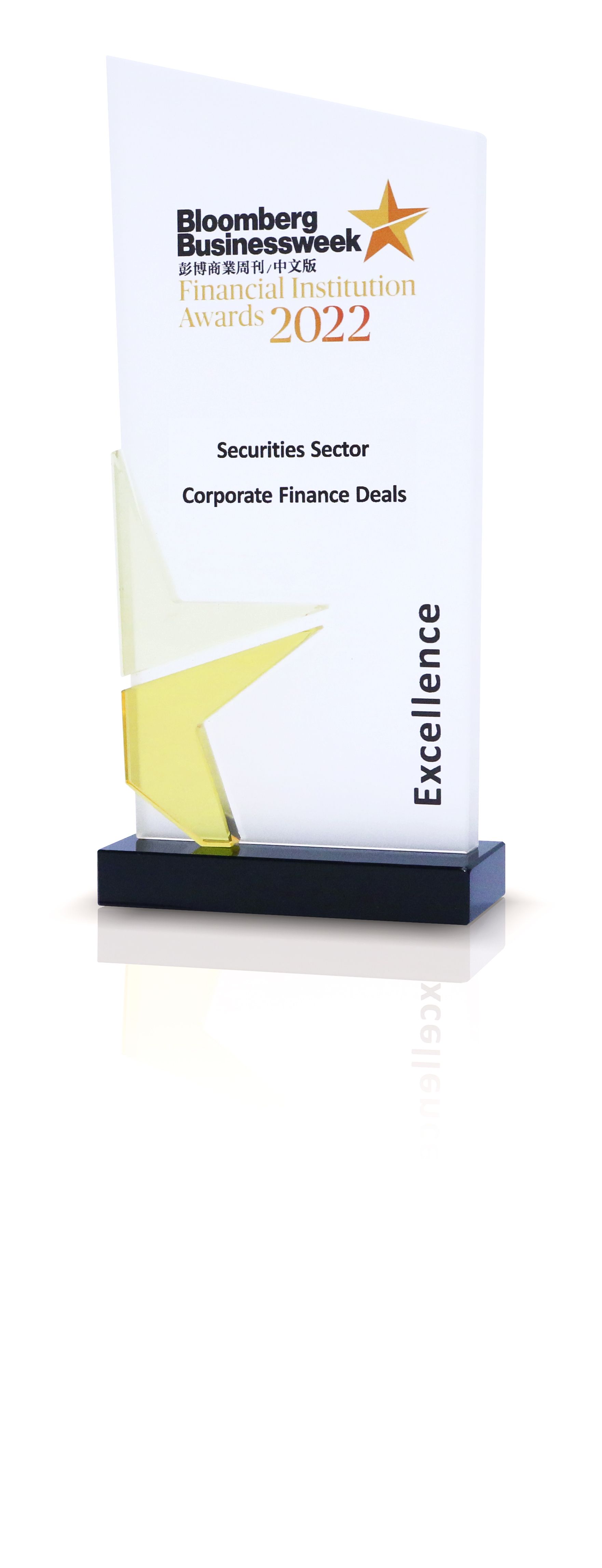 Corporate Finance Deals –Excellence/Bloomberg Businessweek FI Institution Awards 2022