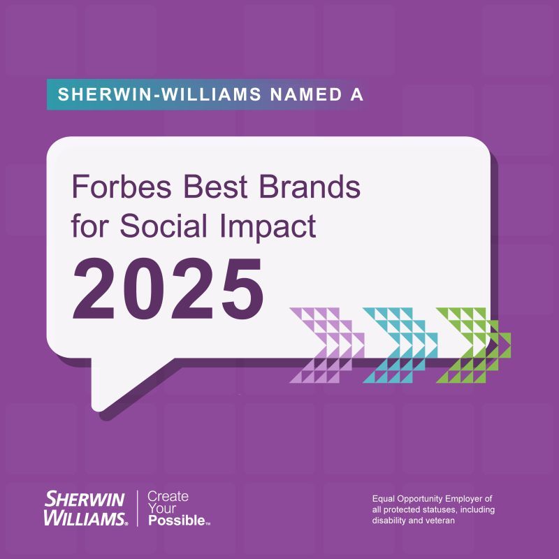 Forbes®: Best Brand for Social Impact 2025