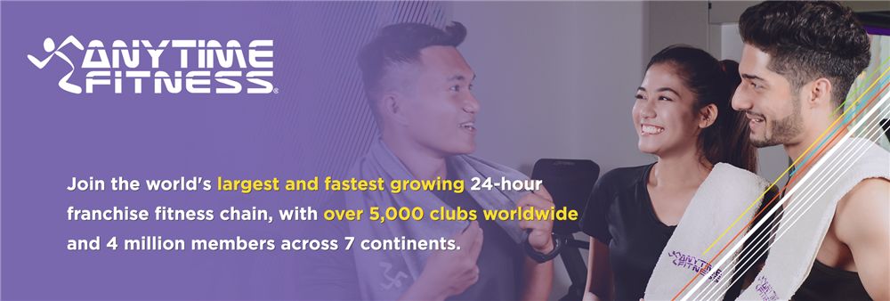 Anytime Fitness Hong Kong's banner